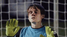 football soccer goalkeeper noplease ouch