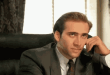 Phone Nicolas Cage GIF - Phone Nicolas Cage Smh GIFs