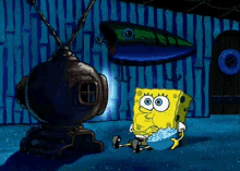 Popcorn Spongebob GIF - Popcorn Spongebob Drama GIFs