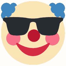 clown sunglasses