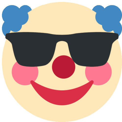 Clown Epic Sticker - Clown Epic Sunglasses Stickers