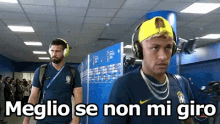 Neymar Calciatore Brasile Calcio Non Mi Giro Voltarsi Indietro GIF - Neymar Football Player Brasil GIFs