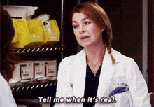 Greys Anatomy Meredith Grey GIF - Greys Anatomy Meredith Grey Tell Me When Its Real GIFs