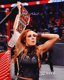 Wwe Becky Lynch GIF - Wwe Becky Lynch Wwe Raw Womens Title GIFs