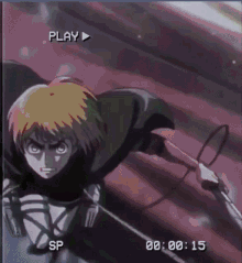 a video of a boy with a bow and arrow is playing with the play button