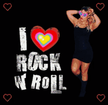 Rock And Roll I Love Rock N Roll GIF - Rock And Roll I Love Rock N Roll Silviane Moon GIFs