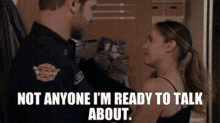 Station19 Andy Herrera GIF - Station19 Andy Herrera Not Anyone Im Ready To Talk About GIFs