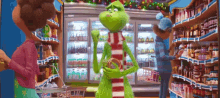 nausea vomiting grocery the grinch