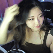 fixing my hair katherine so starriebun touching my hair getting ready fixing my hair katherine so starriebun touching my hair getting ready