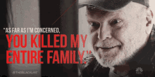 You Killed My Entire Family Murder GIF