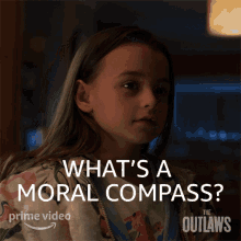 Whats A Moral Compass Holly GIF - Whats A Moral Compass Holly The Outlaws GIFs