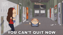 You Cant Quit Now Eric Cartman GIF - You Cant Quit Now Eric Cartman Melita GIFs