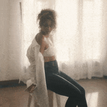 Taking Clothes Off Danileigh GIF - Taking Clothes Off Danileigh Heartbreaker Song GIFs