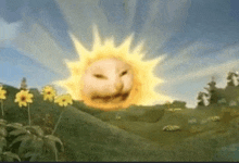 Teletubby Sun Cat GIF