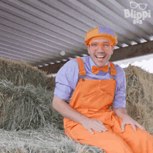 Thinking About Tractor Blippi GIF - Thinking About Tractor Blippi Blippi Wonders Educational Cartoons For Kids GIFs
