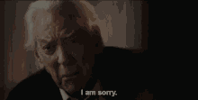 The Undoing Tv Show Donald Sutherland GIF - The Undoing Tv Show Donald Sutherland I Am Sorry GIFs