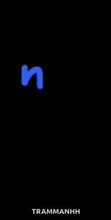 a black background with the words nho em written in blue