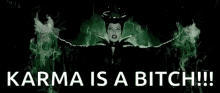 Maleficent Karma Is A Bitch GIF - Maleficent Karma Is A Bitch GIFs