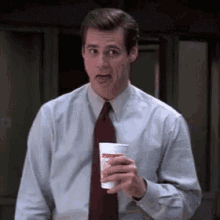 Jim Carrey At The Office GIF