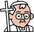 Linepope Pope Emoji Sticker - Linepope Pope Emoji Pope Stickers