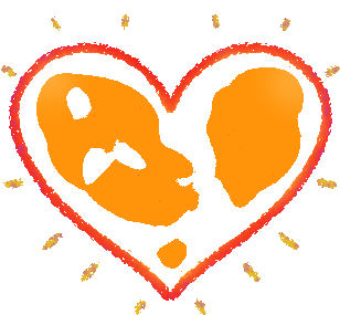 Heart Love Sticker - Heart Love Mei Poiy Stickers