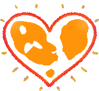 Heart Love Sticker - Heart Love Mei Poiy Stickers