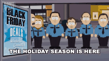 the holiday season is here south park its christmas time winter time security