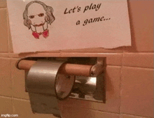 Let's Play a Game (SAW) | Sticker