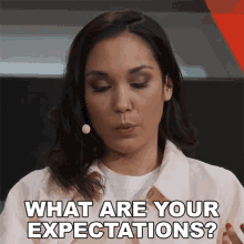 What Are Your Expectations Stefanie Langer GIF - What Are Your Expectations Stefanie Langer Nitro Nights GIFs
