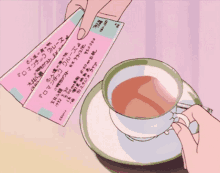 Anime Aesthetic GIF - Anime Aesthetic Coffee GIFs