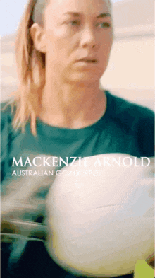 Mackenzie Arnold I Am Matildas GIF - Mackenzie Arnold I Am Matildas Matildas GIFs