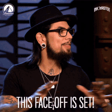 this face off is set its ready lets do this dave navarro ink master