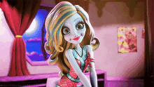 monster high cute smile happy pose