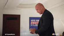 Tapping Hands Dwayne Johnson GIF - Tapping Hands Dwayne Johnson The Rock GIFs