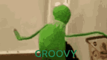 Groovy Frog GIF
