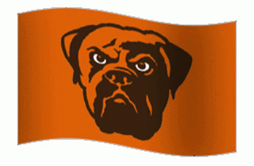 Cleveland Browns Angry Sticker - Cleveland Browns Angry Bulldog - Discover  & Share GIFs