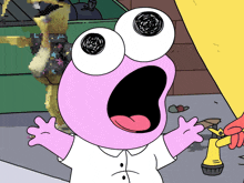 Excited Pim GIF - Excited Pim Smiling Friends GIFs