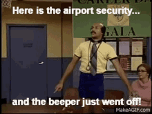 coach hines airport security