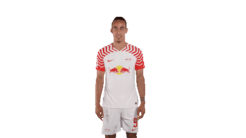 Pointing At You Yussuf Poulsen Sticker - Pointing At You Yussuf Poulsen Rb Leipzig Stickers