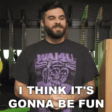 I Think It'S Gonna Be Fun Andrew Baena GIF - I Think It'S Gonna Be Fun Andrew Baena I'M Anticipating A Good Time GIFs