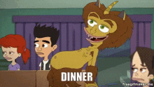 Big Mouth Hormone Monster GIF - Big Mouth Hormone Monster Dinner Is Served GIFs