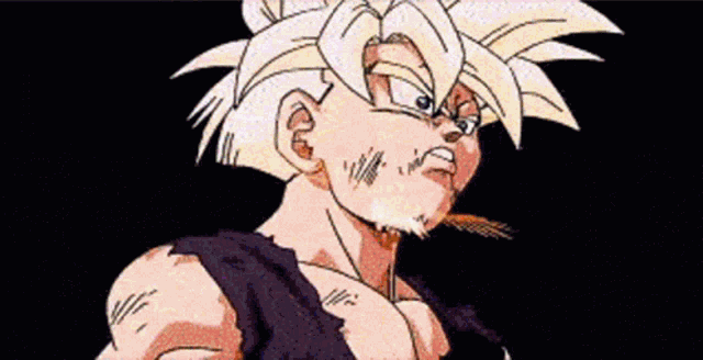 Gohan Transforms Into Super Saiyan 2 GIFs Tenor