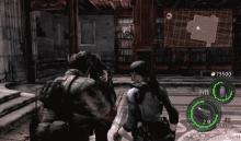 Hit Wesker Double Hit GIF - Hit Wesker Double Hit Beating Wesker GIFs