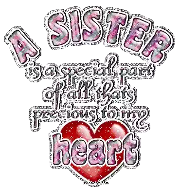 Sister I Love You Sister Sticker - Sister I Love You Sister Siblings Stickers