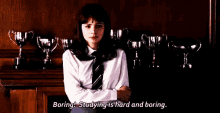 Boring! Studying Is Hard And Boring! GIF - An Education Studying Is Hard And Boring Hard GIFs