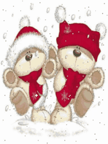 Teddy Bear Christmas GIF - Teddy Bear Christmas Buddies GIFs