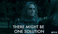 There Might Be One Solution Lisa Emery GIF - There Might Be One Solution Lisa Emery Darlene Snell GIFs