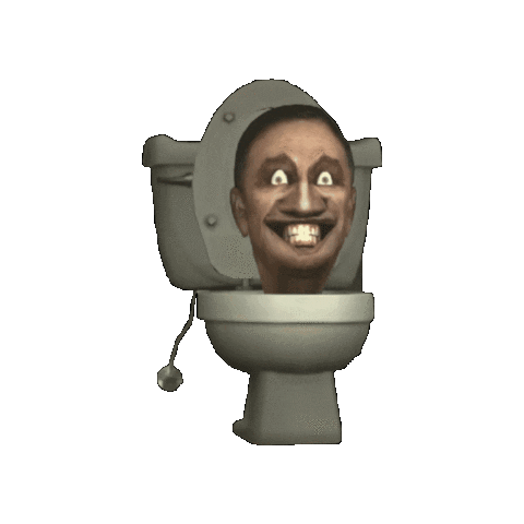 Skibidi Skibidi Toilet Sticker - Skibidi Skibidi toilet Skibidi