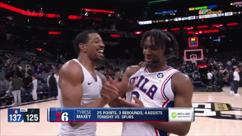 Tyrese Maxey Sixers GIF - Tyrese Maxey Sixers O Face - Discover & Share GIFs