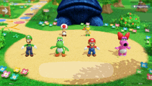 Mario Superstars Luigi GIF - Mario Superstars Mario Luigi GIFs